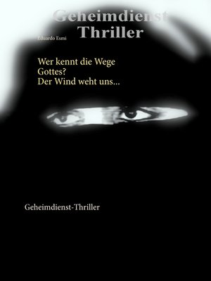 cover image of Wer kennt die Wege Gottes? Der Wind weht uns ...